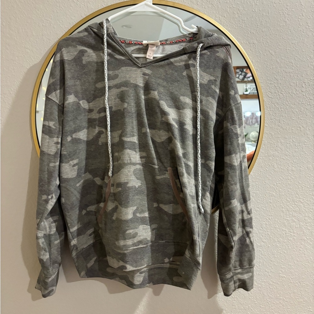 Men's Gray Camo Hoodie